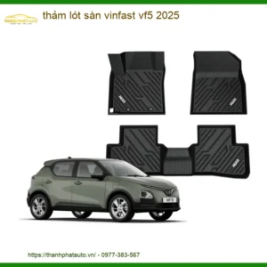 Thảm Lót Sàn Vinfast VF5 2025 - Địa Chỉ Lắp Đặt Uy Tín TPHCM