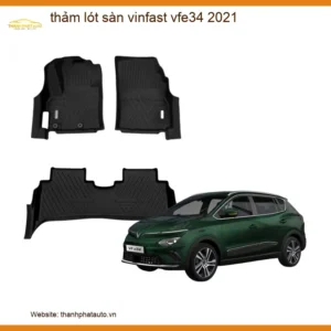 Thảm Lót Sàn VinFast VF e34 2021 - Địa Chỉ Lắp Đặt Uy Tín TPHCM