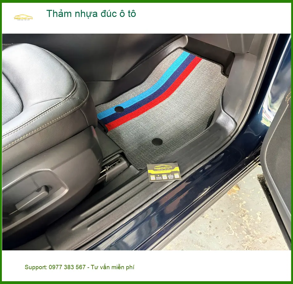 Anh Tấn tìm thảm nhựa đúc ô tô Toyota Raize Quận 10 giữ sàn sạch