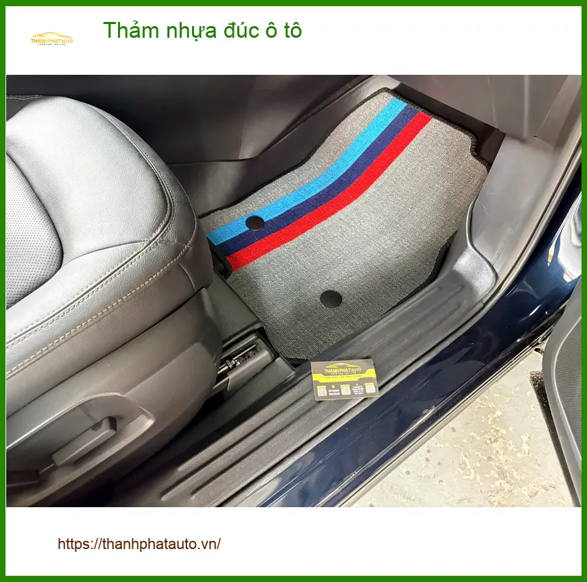 Anh Tấn tìm thảm nhựa đúc ô tô Toyota Raize Quận 10 giữ sàn sạch ảnh thực tế 3
