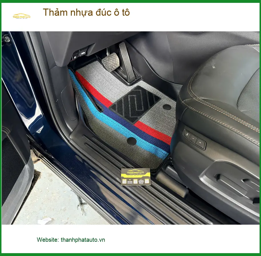 Anh Tấn tìm thảm nhựa đúc ô tô Toyota Raize Quận 10 giữ sàn sạch ảnh thực tế 4