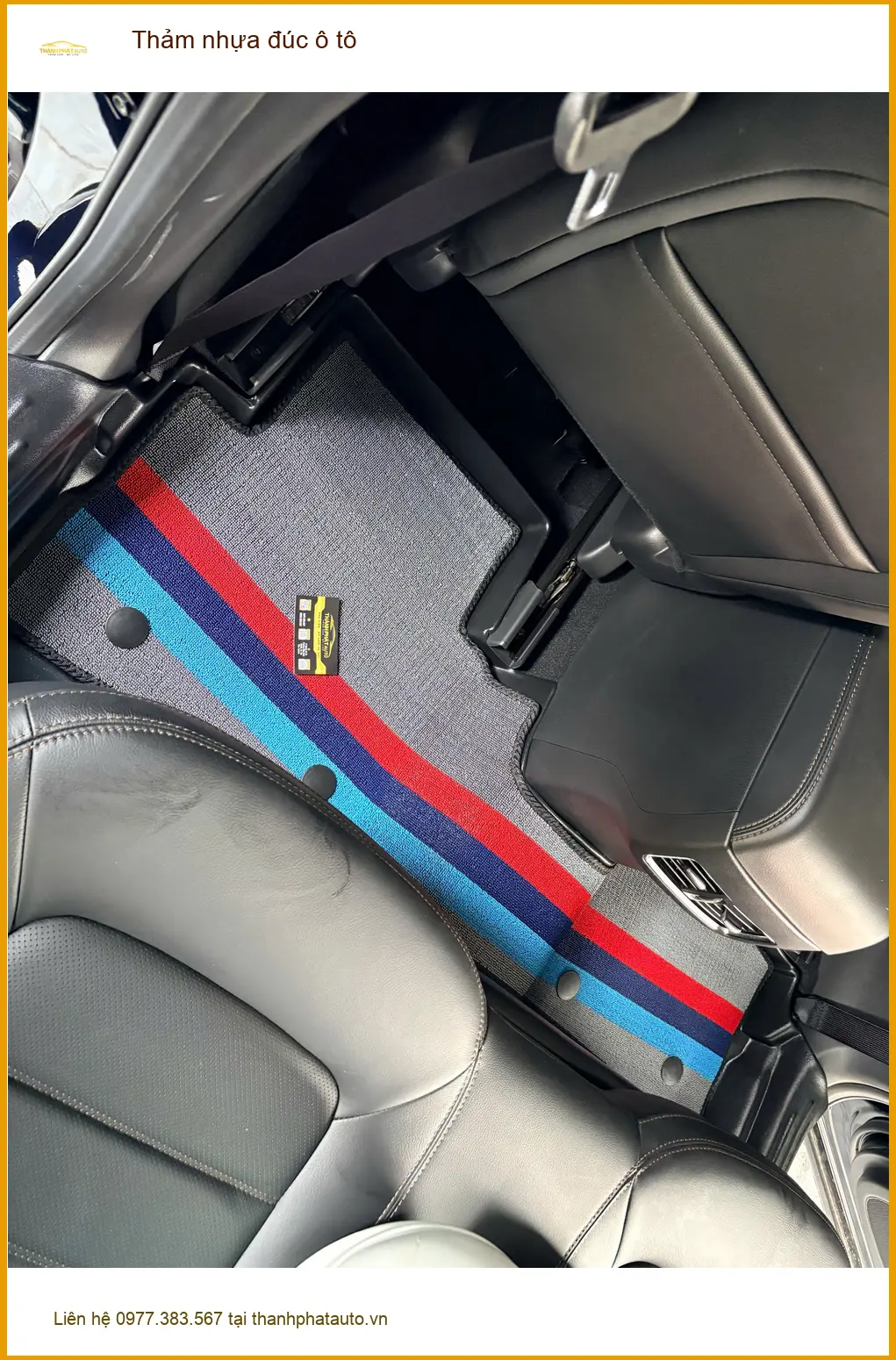 Anh Phát thay thảm nhựa đúc ô tô cho Hyundai Creta tại Quận 8 để nội thất luôn sạch đẹp ảnh thực tế 3