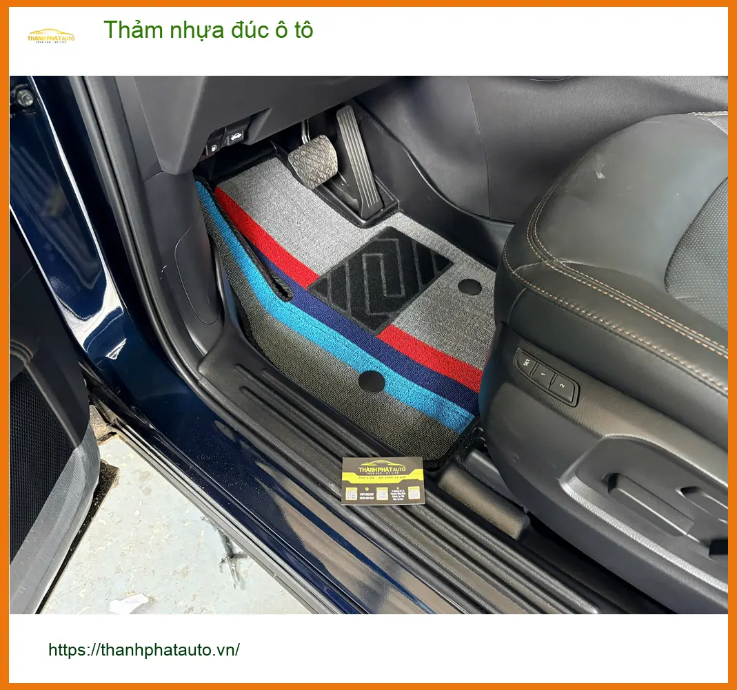 Anh Dũng lắp thảm nhựa đúc ô tô Hyundai Accent Quận Bình Thạnh ảnh thực tế 3