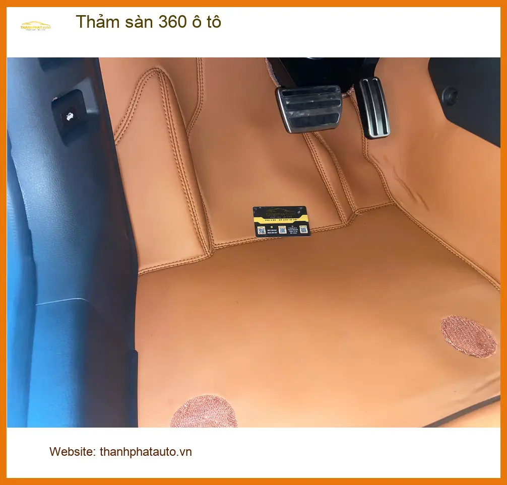 Chị Thảo nâng cấp thảm sàn 360 ô tô Hyundai Creta tại Cần Giờ, xe luôn sạch đẹp ảnh thực tế 3