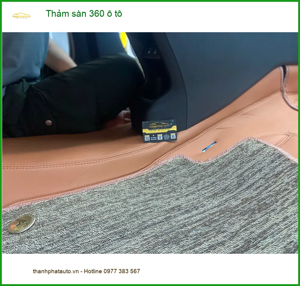 Chị Thảo nâng cấp thảm sàn 360 ô tô Hyundai Creta tại Cần Giờ, xe luôn sạch đẹp ảnh thực tế 4