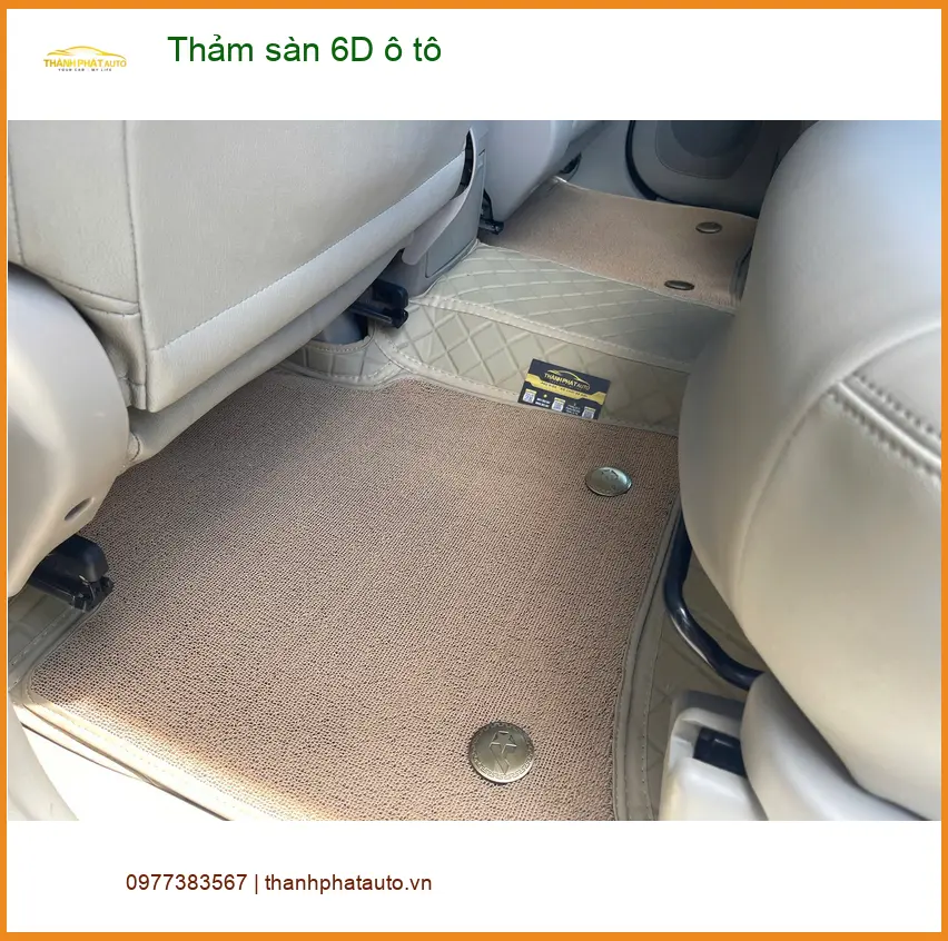 Anh Khải tìm địa chỉ lắp thảm sàn 6D ô tô uy tín tại Quận 12 ảnh thực tế 2