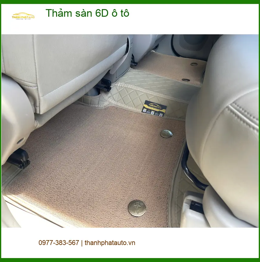 Anh Khải tìm địa chỉ lắp thảm sàn 6D ô tô uy tín tại Quận 12 ảnh thực tế 3