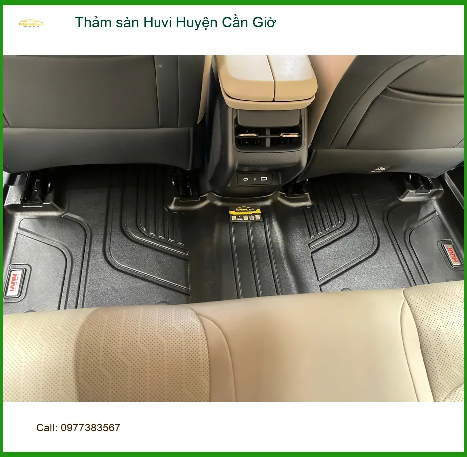 Địa Chỉ Lắp Đặt Thảm Lót Sàn Ô Tô sàn Huvi Huyện Cần Giờ - Giá Tốt TPHCM ảnh thực tế 3