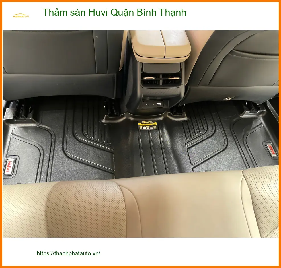 Địa Chỉ Lắp Thảm Lót Sàn Ô Tô sàn Huvi Quận Bình Thạnh - Giá Tốt TPHCM ảnh thực tế 2