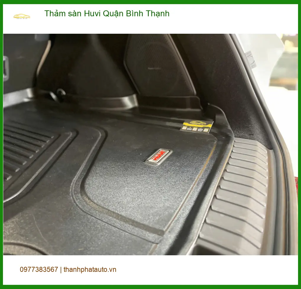 Địa Chỉ Lắp Thảm Lót Sàn Ô Tô sàn Huvi Quận Bình Thạnh - Giá Tốt TPHCM ảnh thực tế 3