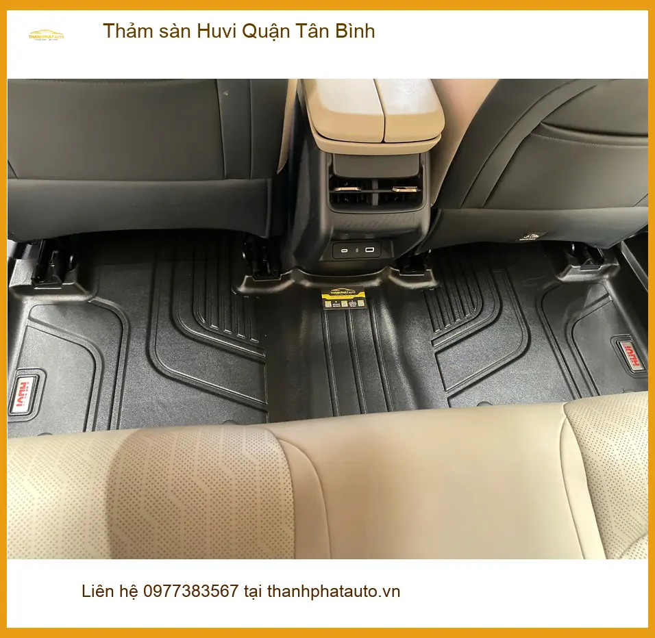 Nơi Lắp Thảm Lót Sàn Ô Tô sàn Huvi Quận Tân Bình - Giá Tốt TPHCM ảnh thực tế 2