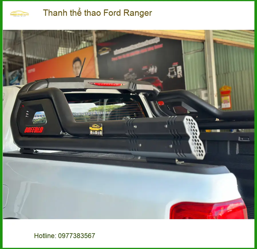 Chú Hiếu lắp Thanh thể thao Ford Ranger tại Quận 6 để xe trông thể thao hơn ảnh thực tế 2