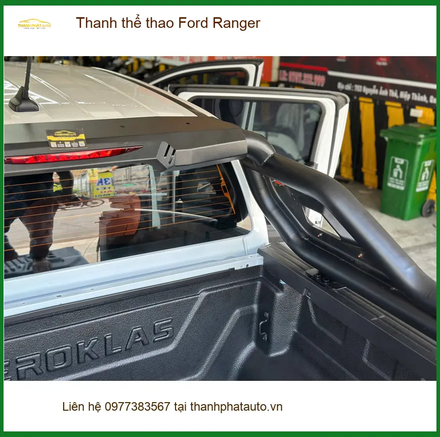 Chú Hiếu lắp Thanh thể thao Ford Ranger tại Quận 6 để xe trông thể thao hơn ảnh thực tế 3