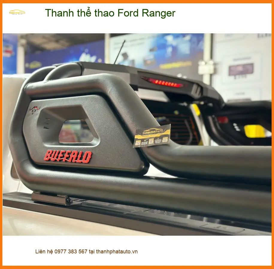 Anh Tùng lắp Thanh thể thao Ford Ranger tại Gò Vấp để xe thêm cá tính ảnh thực tế 2