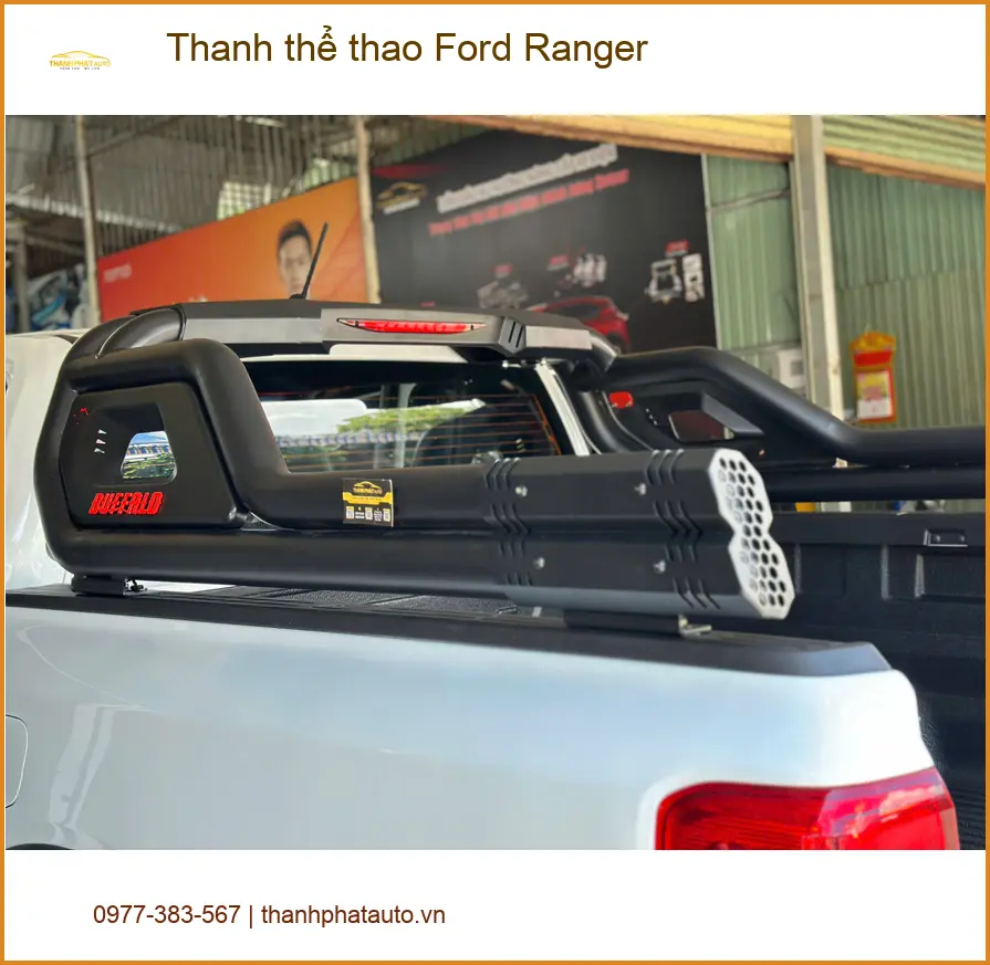 Anh Tuấn Kiệt lắp thanh thể thao Ford Ranger Quận 2 để xe trông mạnh mẽ và cá tính hơn ảnh thực tế 2