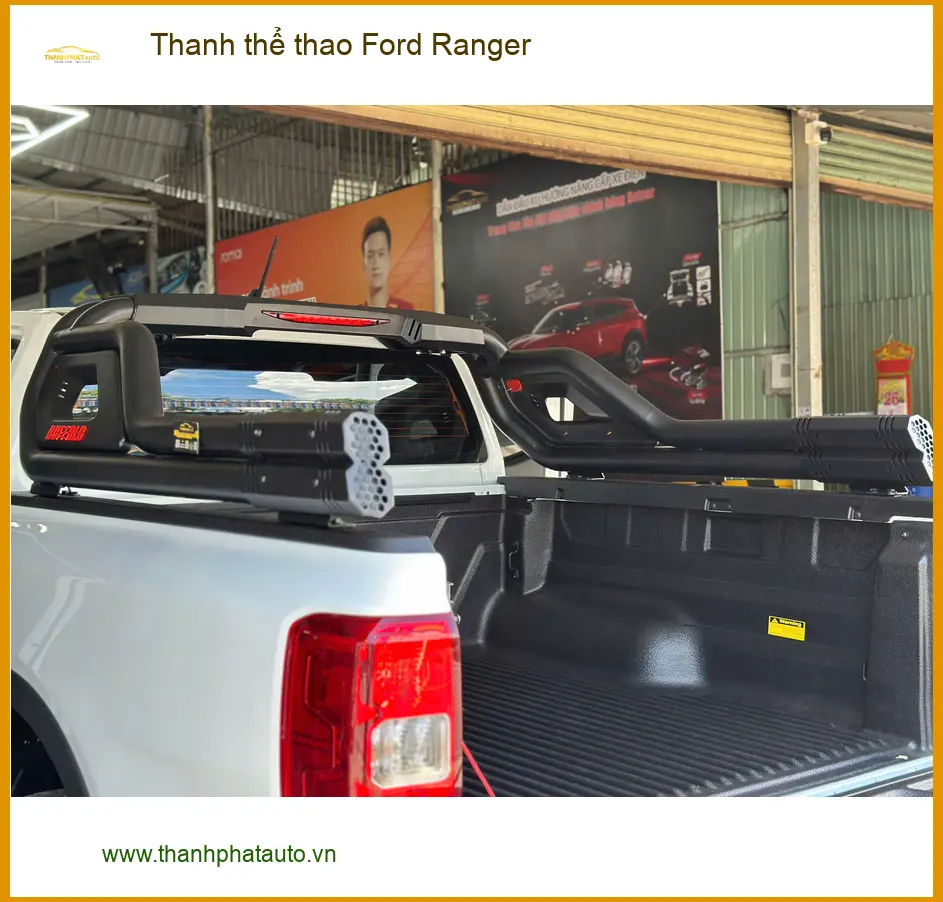 Anh Tuấn Kiệt lắp thanh thể thao Ford Ranger Quận 2 để xe trông mạnh mẽ và cá tính hơn ảnh thực tế 4