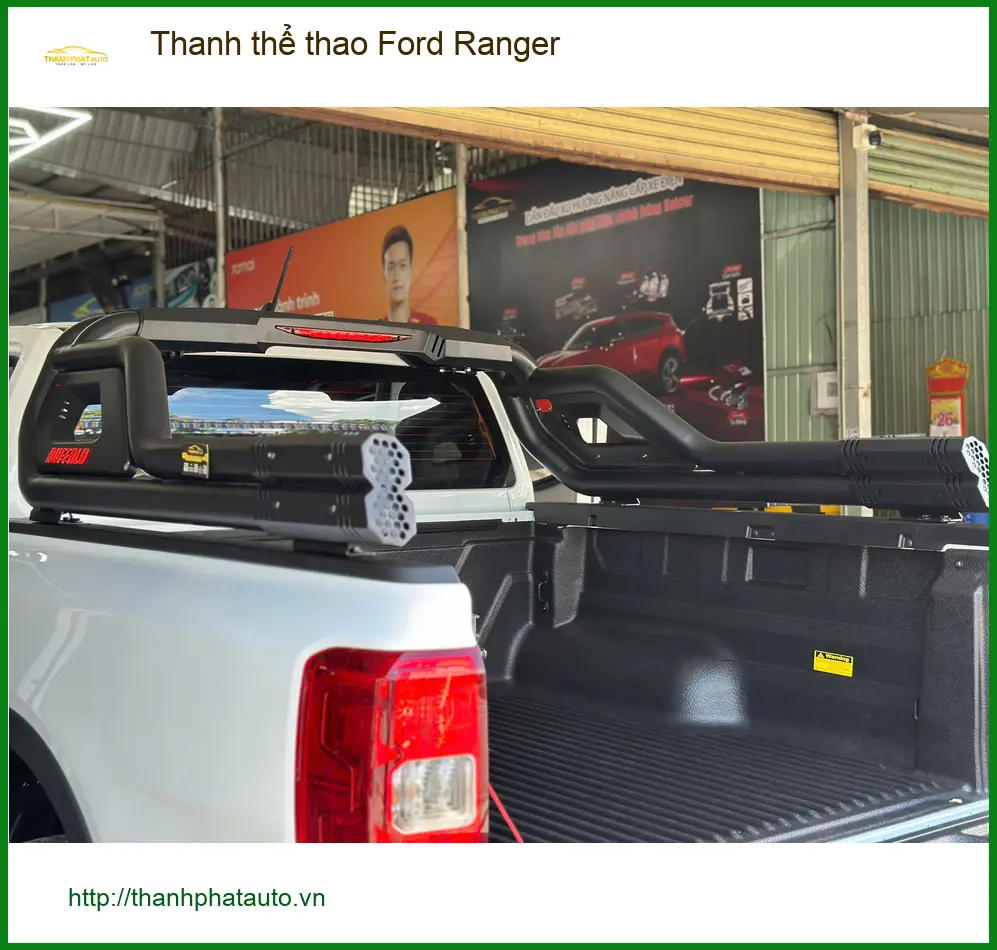 Anh Minh độ Thanh thể thao Ford Ranger tại Quận 9 cho xe thêm hầm hố ảnh thực tế 3