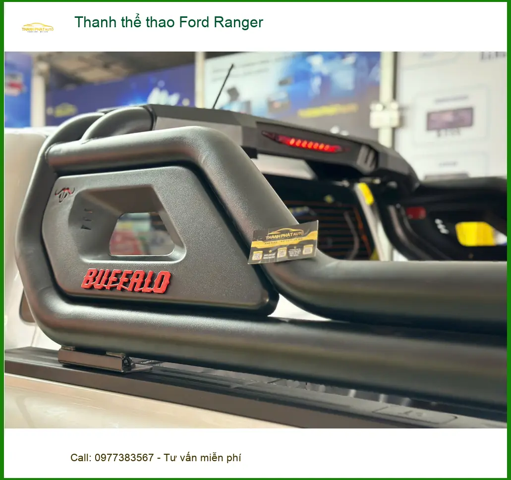 Anh Minh độ Thanh thể thao Ford Ranger tại Quận 9 cho xe thêm hầm hố ảnh thực tế 4
