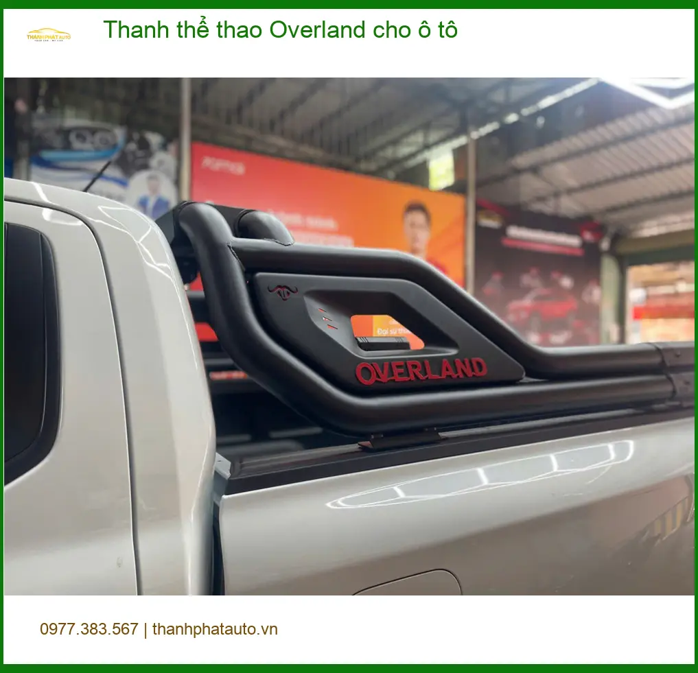 Anh Tùng lắp thanh thể thao Overland cho Ford Ranger Quận 9 để đi phượt ảnh thực tế 2