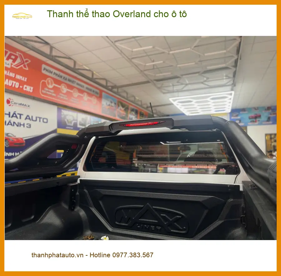Anh Tùng lắp thanh thể thao Overland cho Ford Ranger Quận 9 để đi phượt ảnh thực tế 3