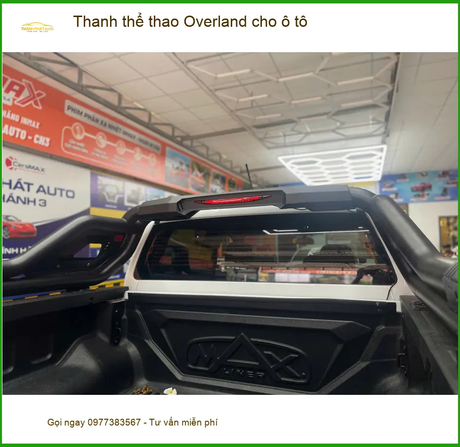 Chị Thanh lắp Thanh thể thao Overland cho Ford Everest tại Quận 2 để xe trông mạnh mẽ hơn ảnh thực tế 2