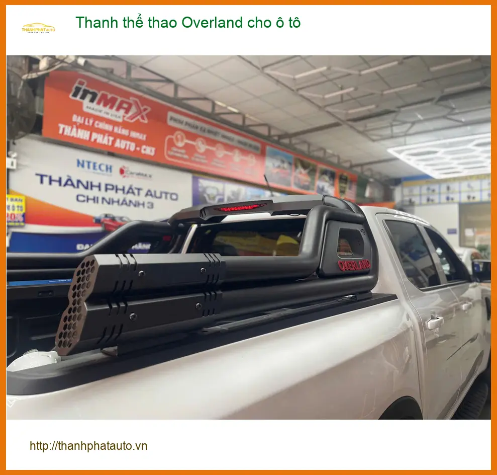 Chị Thanh lắp Thanh thể thao Overland cho Ford Everest tại Quận 2 để xe trông mạnh mẽ hơn ảnh thực tế 4