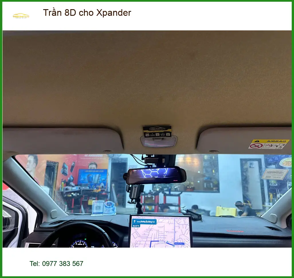 Anh Dũng bọc Trần 8D cho Xpander ở Quận 9 nội thất sang trọng, dễ vệ sinh