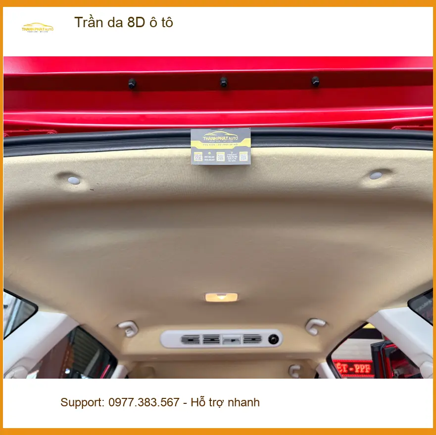 Anh Quang bọc Trần da 8D ô tô cho Honda CRV tại Quận Nhà Bè để nội thất thêm sang ảnh thực tế 3