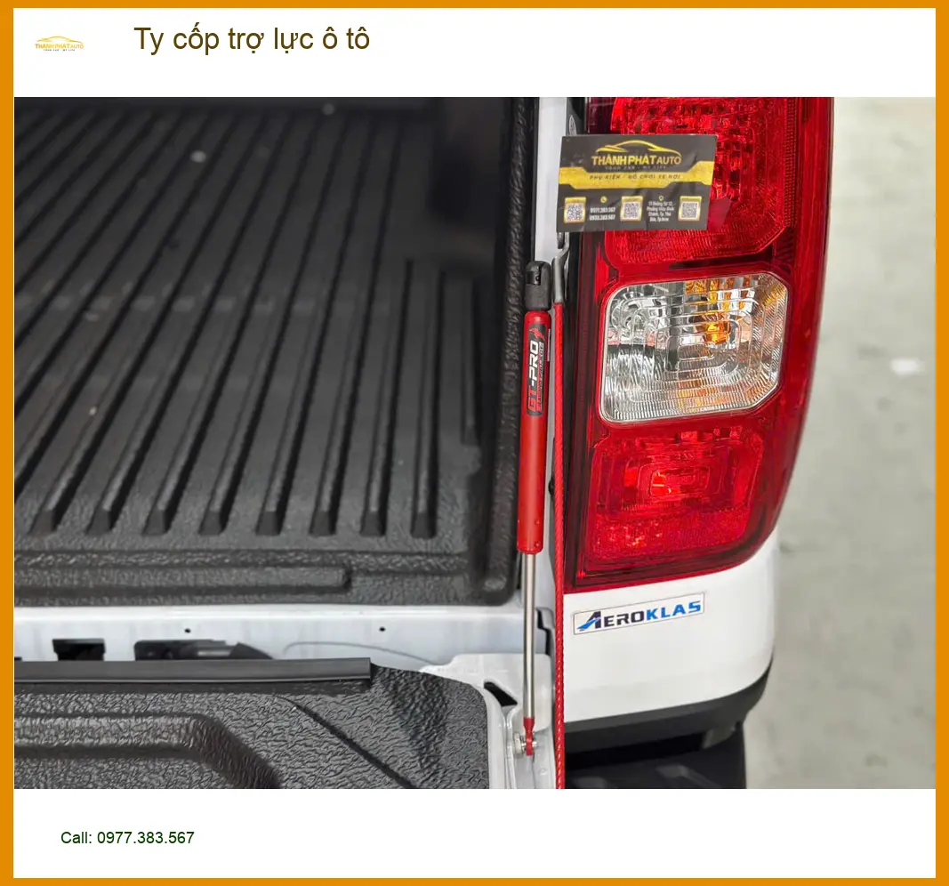 Anh Khánh nâng cấp ty cốp trợ lực ô tô cho Hyundai Santa Fe tại Quận 10 để mở cốp dễ dàng