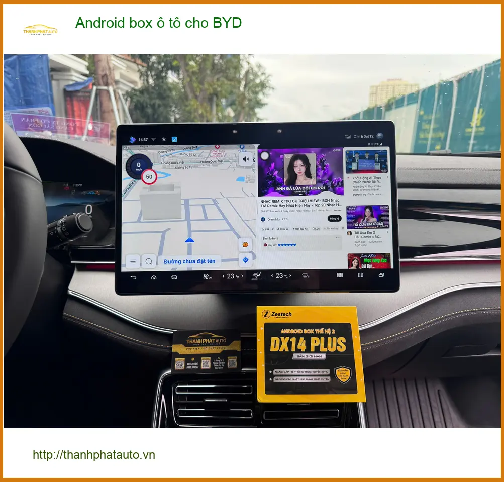 Anh Trường lắp Android Box ô tô BYD tại Quận 9 nâng cao trải nghiệm ảnh thực tế 2