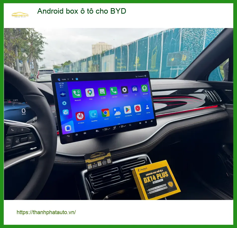 Anh Trường lắp Android Box ô tô BYD tại Quận 9 nâng cao trải nghiệm ảnh thực tế 3