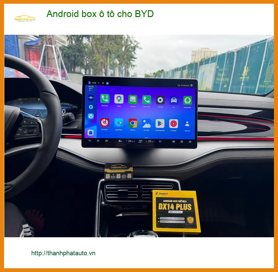 Anh Trường lắp Android Box ô tô BYD tại Quận 9 nâng cao trải nghiệm ảnh thực tế 5