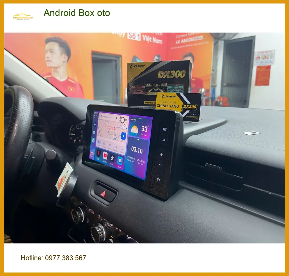 Chị Thanh lắp Android Box oto cho Mazda CX-5 tại Quận 12 để giải trí, dẫn đường tiện lợi