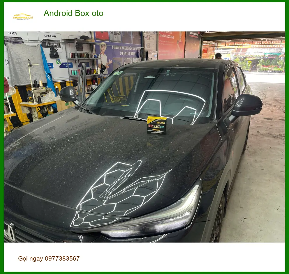 Chị Thanh lắp Android Box oto cho Mazda CX-5 tại Quận 12 để giải trí, dẫn đường tiện lợi ảnh thực tế 3