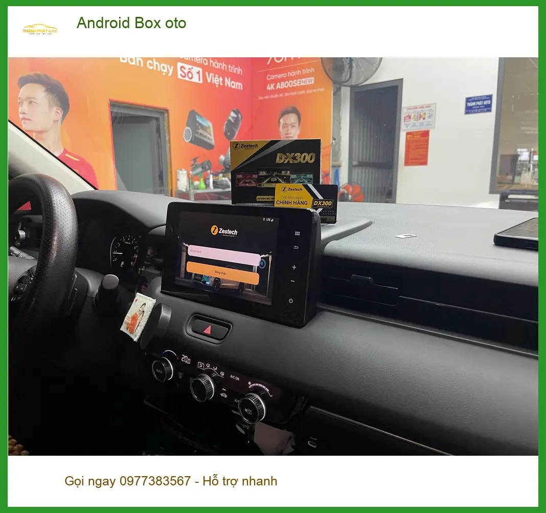Chị Thanh lắp Android Box oto cho Mazda CX-5 tại Quận 12 để giải trí, dẫn đường tiện lợi ảnh thực tế 4