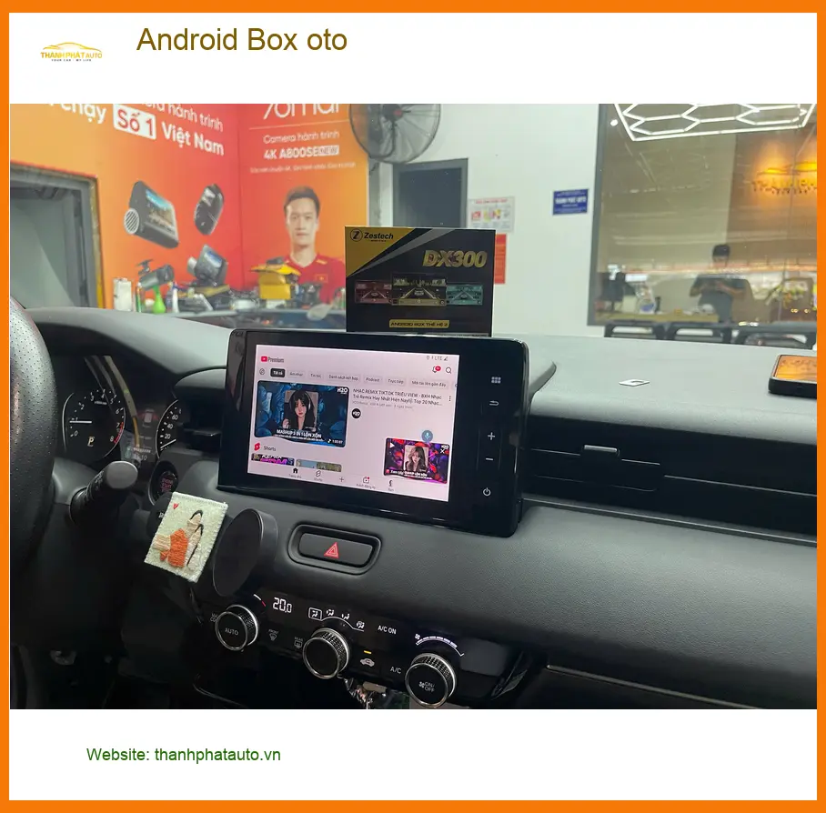 Chị Thanh lắp Android Box oto cho Mazda CX-5 tại Quận 12 để giải trí, dẫn đường tiện lợi ảnh thực tế 5