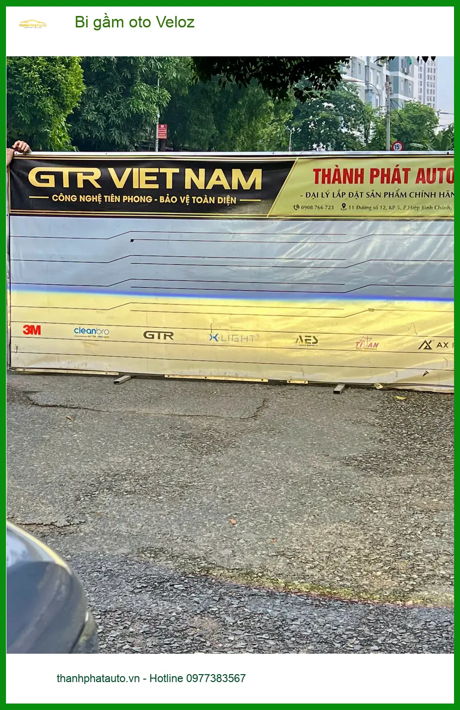 Anh Tuấn Kiệt nâng cấp bi gầm Veloz tại Thủ Đức để nhìn rõ hơn khi trời tối. ảnh thực tế 4