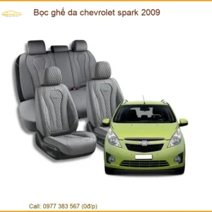 Bọc Ghế Da Chevrolet Spark 2009 - Địa Chỉ Gắn Uy Tín TPHCM