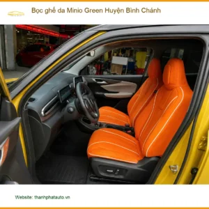Nơi Bọc Ghế Da ghế da Minio Green Huyện Bình Chánh - Giá Tốt TPHCM