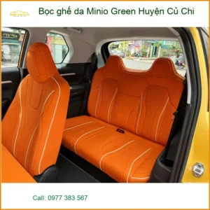 Nơi May Bọc Ghế Da ghế da Minio Green Huyện Củ Chi - Giá Tốt TPHCM