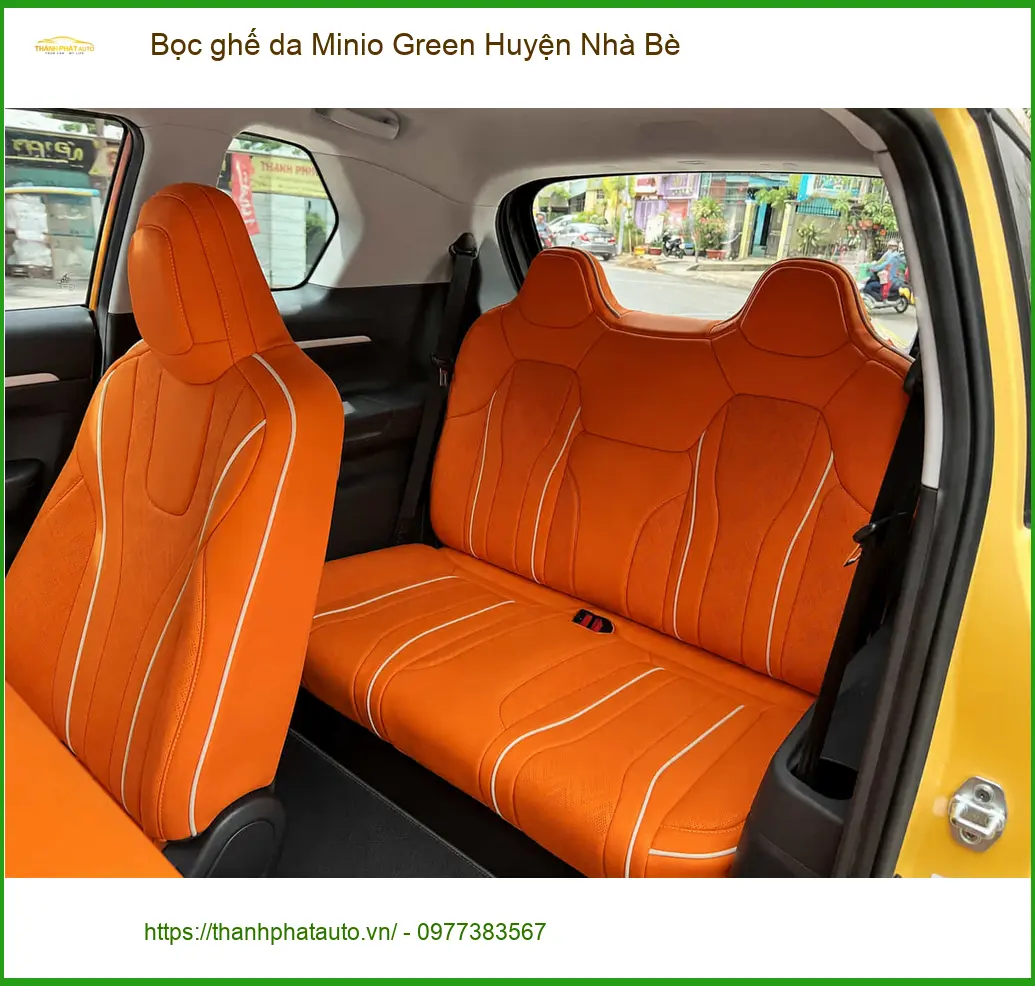 Cửa Hàng Bọc Ghế Da Ô Tô Minio Green Huyện Nhà Bè - Thi Công Chuyên Nghiệp ảnh thực tế 2