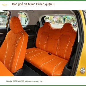 Cửa Hàng Bọc Ghế Da ghế da Minio Green quận 6 - Thi Công Chuyên Nghiệp - Ảnh 2