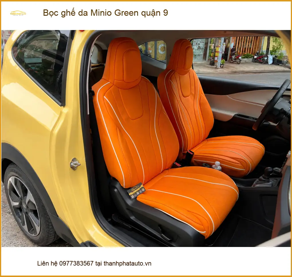 Trung Tâm Bọc Ghế Da ghế da Minio Green quận 9 - Lắp Đặt Uy Tín TPHCM