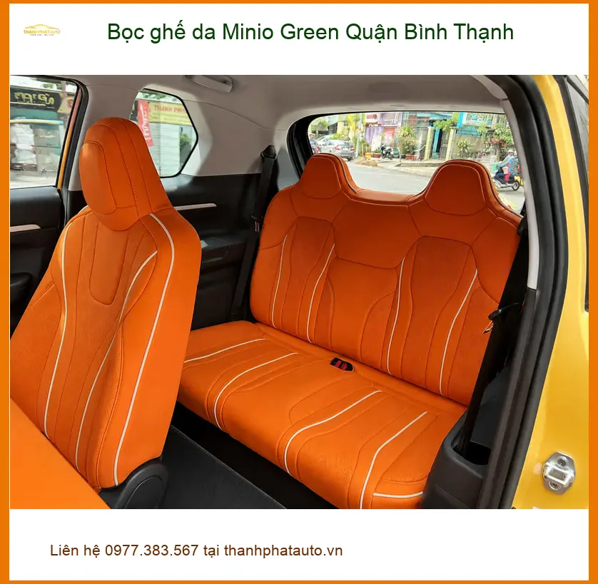 Nơi Bọc Ghế Da ghế da Minio Green Quận Bình Thạnh - Thi Công Chuyên Nghiệp