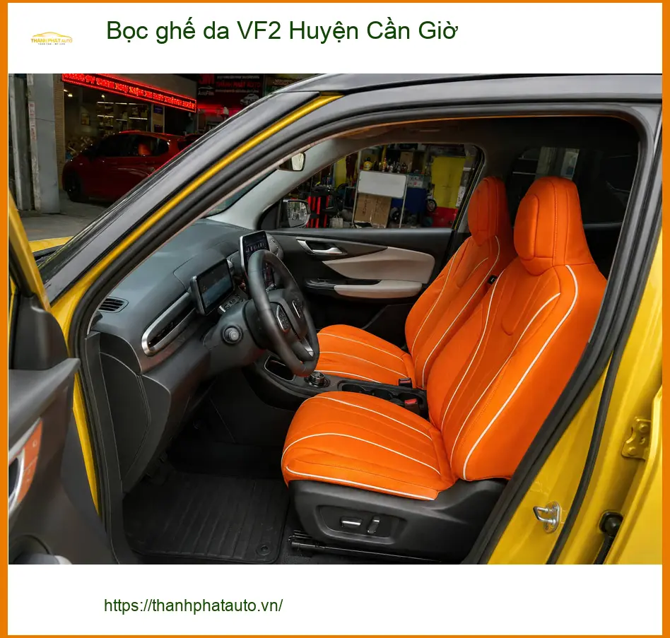 Trung Tâm May Bọc Ghế Da ghế da VF2 Huyện Cần Giờ - Lắp Đặt Uy Tín TPHCM