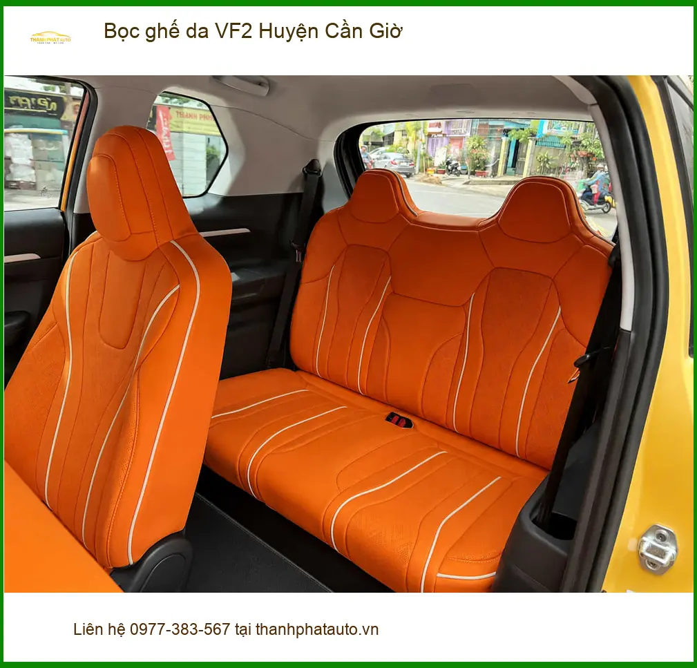 Trung Tâm May Bọc Ghế Da ghế da VF2 Huyện Cần Giờ - Lắp Đặt Uy Tín TPHCM ảnh thực tế 2