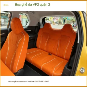 Dịch Vụ Thi Công Bọc Ghế Da ghế da VF2 quận 2 - Lắp Đặt Uy Tín TPHCM