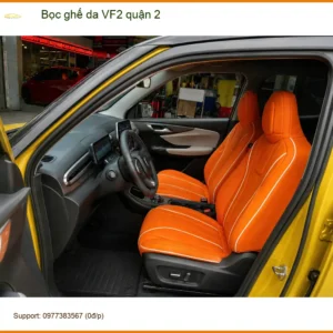 Dịch Vụ Thi Công Bọc Ghế Da ghế da VF2 quận 2 - Lắp Đặt Uy Tín TPHCM - Ảnh 2