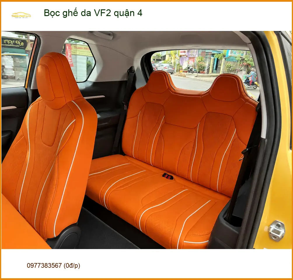 Trung Tâm May Bọc Ghế Da ghế da VF2 quận 4 - Lắp Đặt Uy Tín TPHCM ảnh thực tế 3