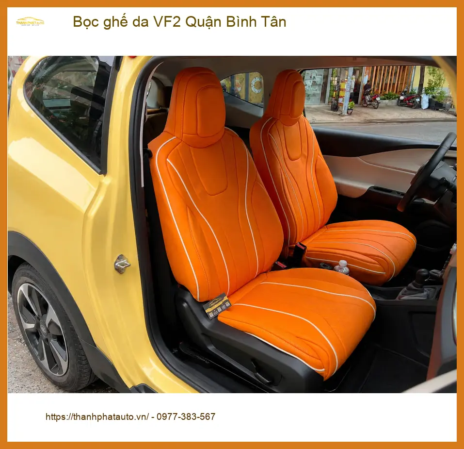 Cửa Hàng Bọc Ghế Da ghế da VF2 Quận Bình Tân - Thi Công Chuyên Nghiệp ảnh thực tế 2